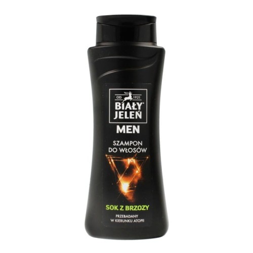 Biały Jeleń Szampon hipoalergiczny Men z sokiem z brzozy  300ml