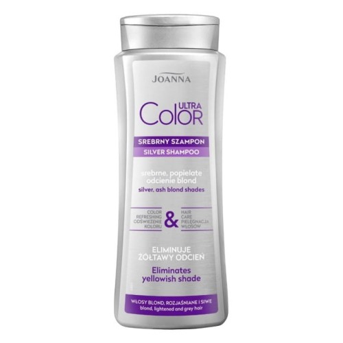 JOANNA Ultra Color Szampon - srebrne odcienie blond 400 ml