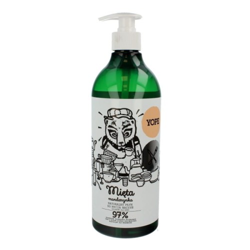 YOPE Płyn do mycia naczyń MIĘTA 750 ml