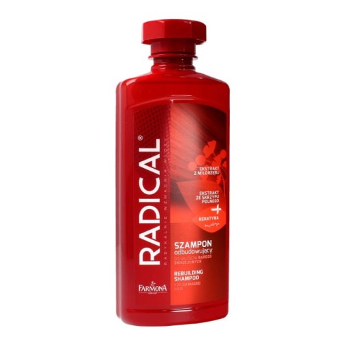 RADICAL Szampon odbudowujący do włosów bardzo zniszczonych 400 ml