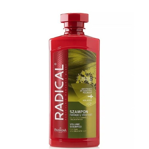 RADICAL Szampon nadający objętość do włosów cienkich i delikatnych 400 ml