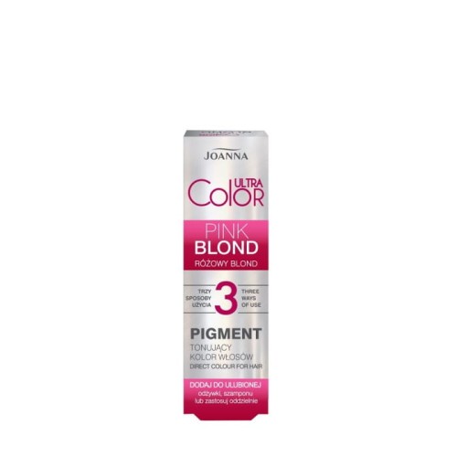 JOANNA Ultra Color Pigment tonujący kolor włosów -  różowy blond 100 ml