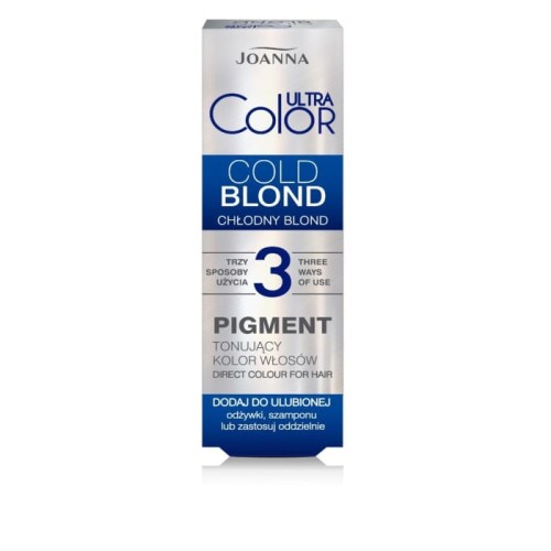 JOANNA Ultra Color Pigment tonujący kolor włosów - chłodny blond 100 ml