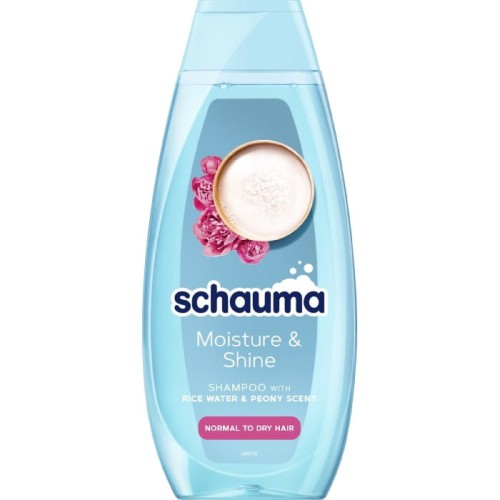 Schwarzkopf  Schauma Szampon Moisture &amp; Shine do włosów normalnych i suchych 400ml