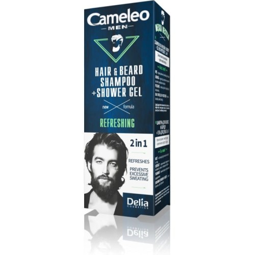 Delia Cosmetics Cameleo Men Szampon i żel pod prysznic dla mężczyzn 2w1 150ml