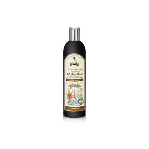 Receptury Babuszki Agafii Balsam syberyjski tradycyjny Nr 4 puszystość i lekkość 550 ml