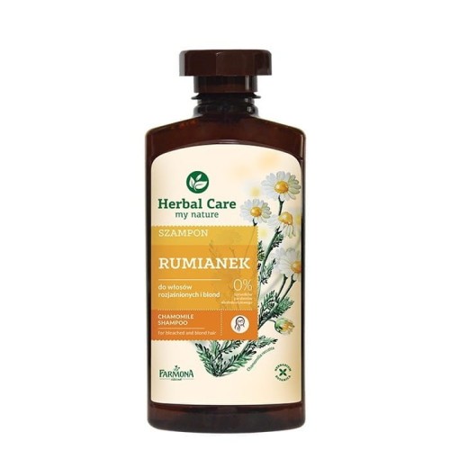 HERBAL CARE Szampon do włosów rozjaśnionych i blond Rumiankowy 330 ml