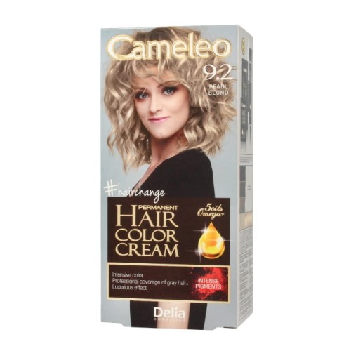 DELIA COSMETICS CAMELEO OMEGA Farba permanentna 9.2 Pearl Blond