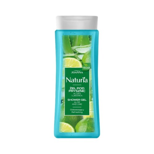 JOANNA Naturia Żel pod prysznic - Aloes i Limonka 300 ml