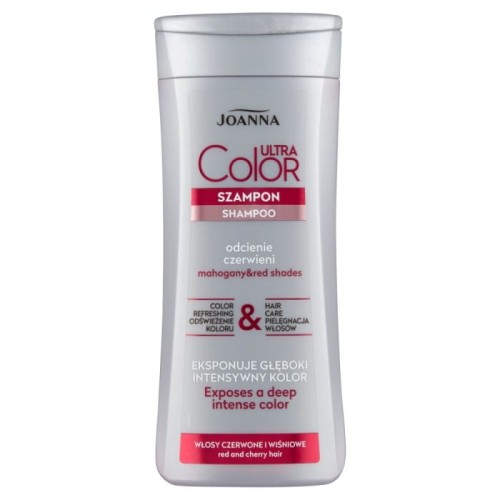 JOANNA Ultra Color Szampon - odcienie czerwieni 200 ml
