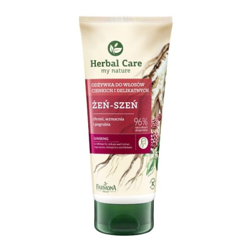 HERBAL CARE Odżywka do włosów cienkich i delikatnych Żeń-Szeń 200 ml
