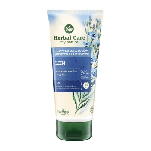 HERBAL CARE Odżywka do włosów suchych i łamliwych Len 200 ml