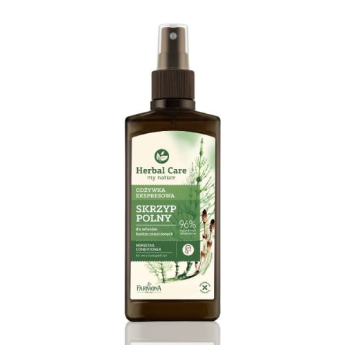 HERBAL CARE Odżywka ekspresowa do włosów bardzo zniszczonych w sprayu Skrzyp Polny 200 ml