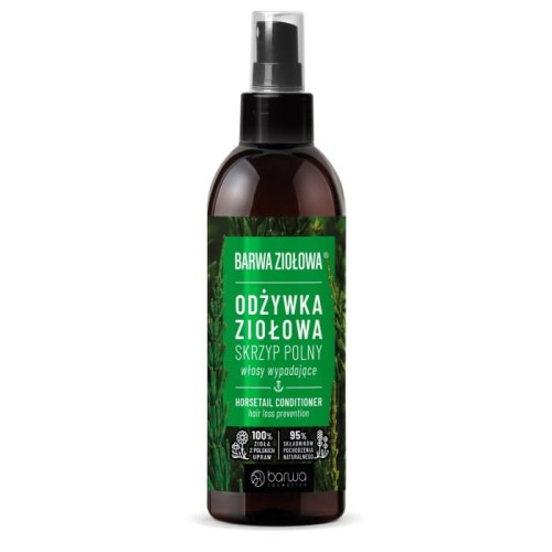 BARWA Ziołowa Odżywka do włosów Skrzyp Polny - włosy wypadające  250ml