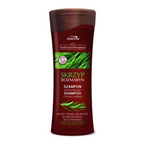 JOANNA Tradycyjna Receptura Szampon wzmacniający - Skrzyp i rozmaryn 300 ml