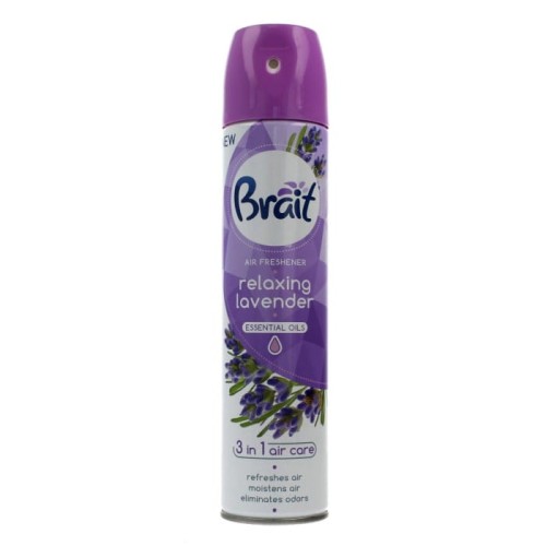 Brait Air Care 3in1 Odświeżacz powietrza klasyczny Relaxing Lavender  300ml