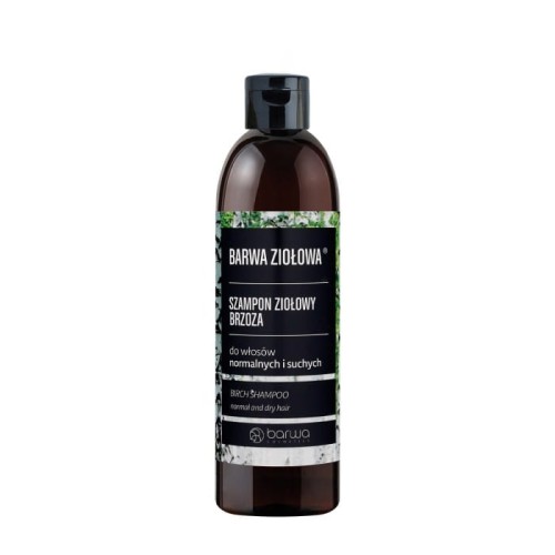 BARWA Ziołowa Szampon do włosów Brzozowy - włosy normalne i suche  250ml
