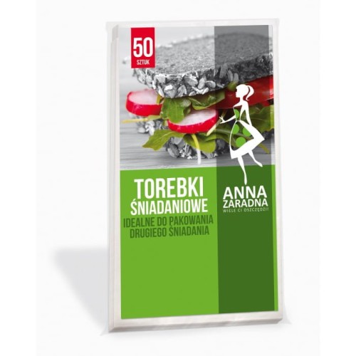 ANNA ZARADNA Torebki śniadaniowe 1op.-50szt