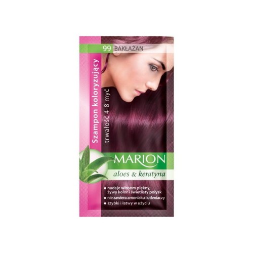 MARION Szampon koloryzujący nr 99 Bakłażan 40 ml
