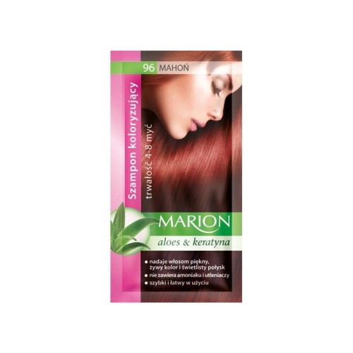 MARION Szampon koloryzujący nr 96 Mahoń 40 ml