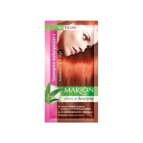 MARION Szampon koloryzujący nr 92 Tycjan 40 ml