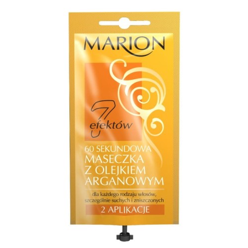 MARION Hair Line 60 sekundowa maseczka z olejkiem arganowym 15 ml