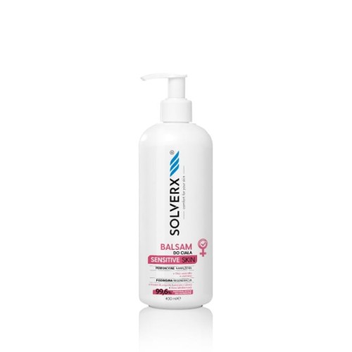 SOLVERX Sensitive Skin Balsam do ciała do skóry wrażliwej  400ml - pompka