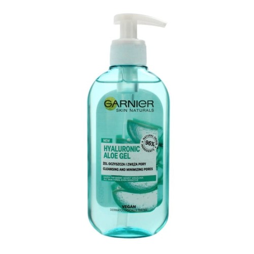 GARNIER Skin Naturals Hyaluronic Aloe Żel oczyszczający i zwężający pory - cera każdego rodzaju 200 ml