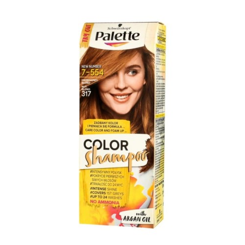 Palette Color Shampoo Szampon koloryzujący  nr 317 Orzechowy Blond  1op.