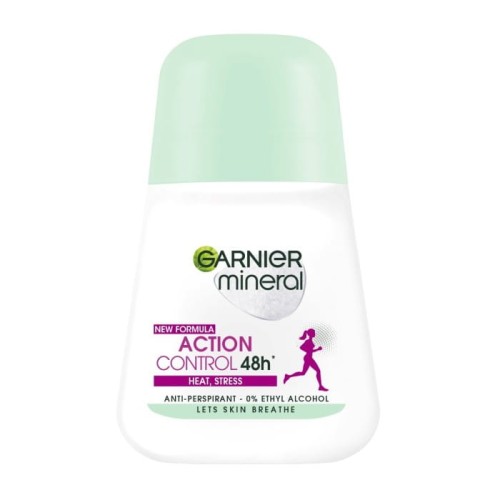 GARNIER Mineral Dezodorant roll-on Action Control 48h - Heat,Stress  50 ml