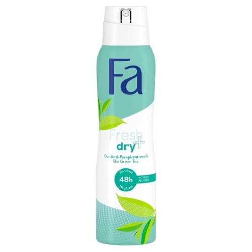 H FA DEO SPRAY Fresh&amp;Dry Green Tea 150ml TOP&amp;