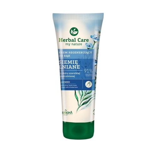 HERBAL CARE Krem regenerujący do rąk Siemię lniane 100 ml