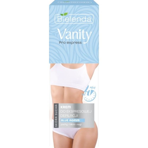 Bielenda Vanity Pro Express Krem do ekspresowej depilacji Blue Agava - do skóry suchej 75ml