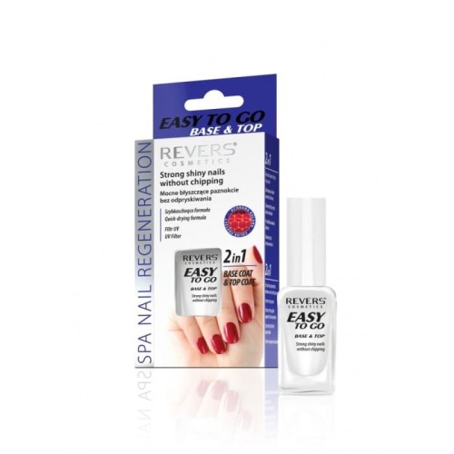 REVERS Baza i Top do paznokci 2w1 Easy To Go 10ml