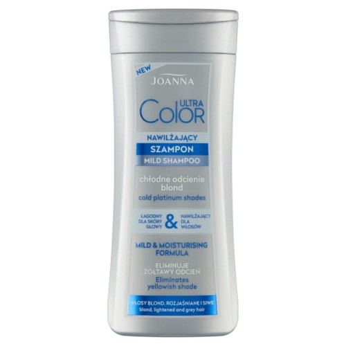 JOANNA Ultra Color Szampon nawilżający - chłodne odcienie blond 200 ml