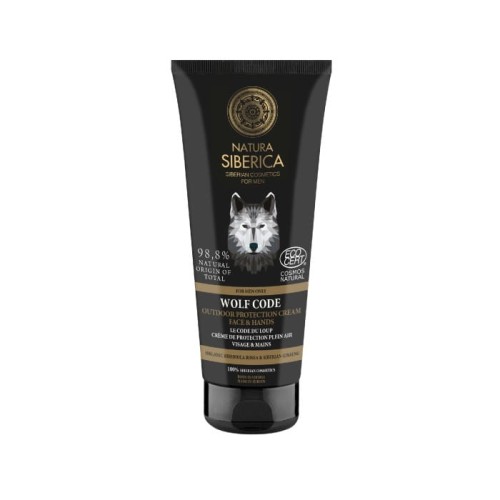 Natura Siberica Men Ochronny Krem do twarzy i dłoni Wolf Code dla mężczyzn 80ml