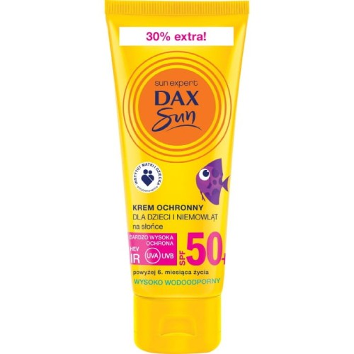 Dax Sun Krem ochronny na słońce dla dzieci i niemowląt SPF50+  75ml