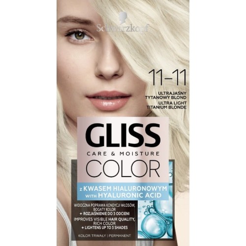 H GLISS COLOR 11-11 UltLight Titan Blonde