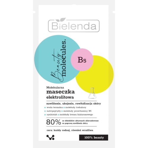 BIELENDA BEAUTY MOLECULES Molekularna Maseczka elektrolitowa 8g