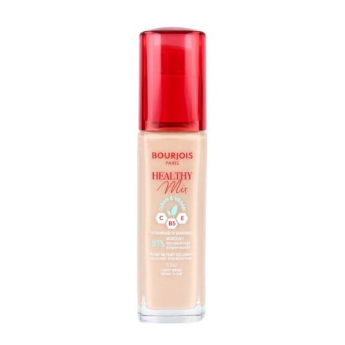 Bourjois Podkład do twarzy Healthy Mix Clean&amp;Vegan - nr 53W Light Beige  30ml