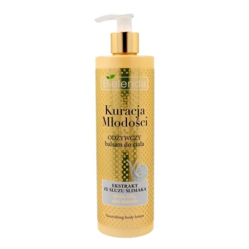 BIELENDA KURACJA MŁODOŚCI  Balsam do ciała odżywczy  400ml