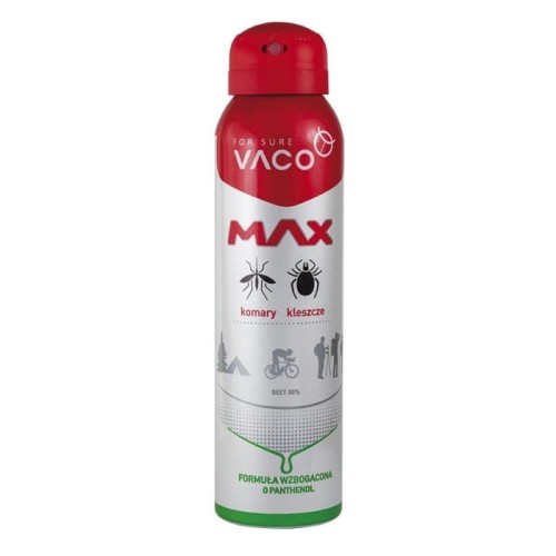 VACO MAX Spray na komary,kleszcze i meszki 100ml
