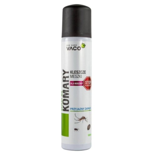 VACO Spray na komary,kleszcze i meszki dla rodziny 100ml