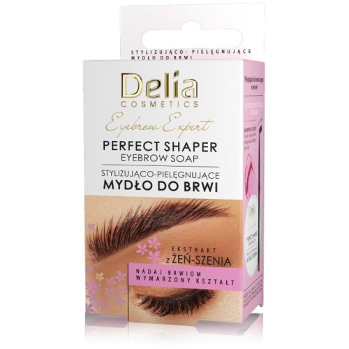 Delia Cosmetics Eyebrow Expert Stylizująco-Pielęgnujące Mydło do brwi - brązowe 10ml