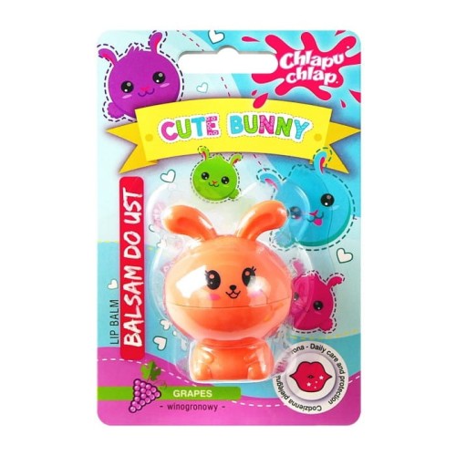 CHLAPU CHLAP Balsam do ust Cute Bunny - winogrono 1szt