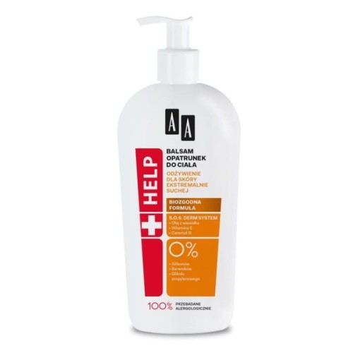 AA HELP Balsam-opatrunek do ciała  - skóra ekstremalnie sucha  400ml