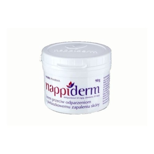 Nappiderm Krem przeciw odparzeniom i pieluszkowemu zapaleniu skóry 90g