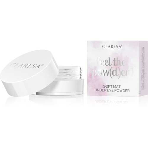 CLARESA Puder sypki pod oczy Feel The Pow(D)er! nr 01 white 6g