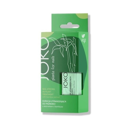 JOKO Plants for Nails Kuracja utwardzająca do paznokci z ekstraktem z bambusa 11ml