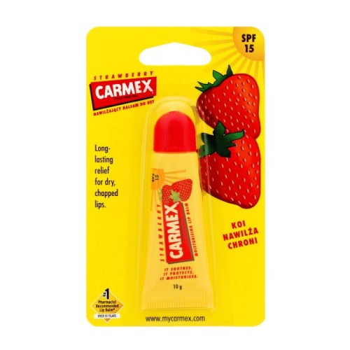 Carmex Pomadka ochronna w tubce truskawkowa 10g